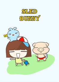 SLED BUNNY