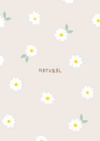 Small white flower pattern leaves6 Japan