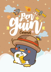 Penguin Lovely Galaxy Caramel