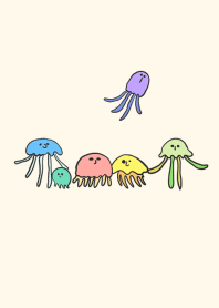 Colorful and mysterious jellyfish!