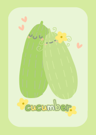 Summer refreshing cucumber
