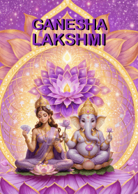 Ganesha-Lakshmi: wealth success (JP)