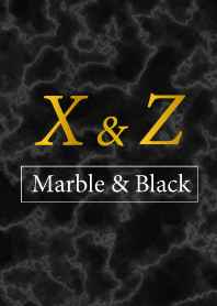 X&Z-Marble&Black-Initial