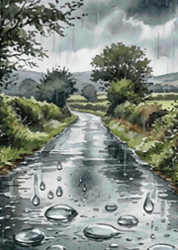 stampAI-雨滴-8KD8e4