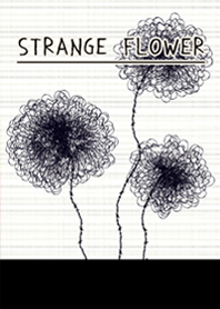Strange black flowers