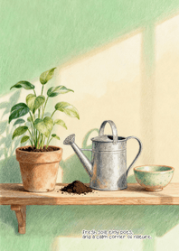 Calm Potting Space