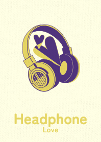Headphone_love Pansy purple