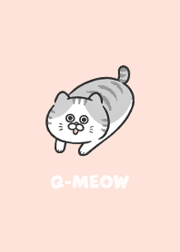 Q-meow7 / peach pink