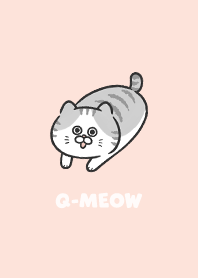Q-meow7 - peach pink