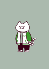 Stadium jacket cat(dusty colors05.)