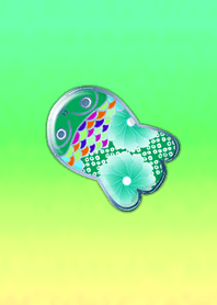 Goldfish Green Blue