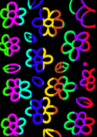 Many Color Flowers