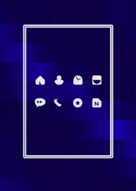 simple theme handsome BLUE