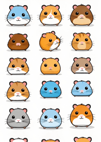 Banyak sekali hamster! 136