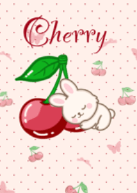 The bunny and cherry