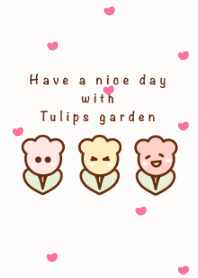 My pastel tulips garden 13