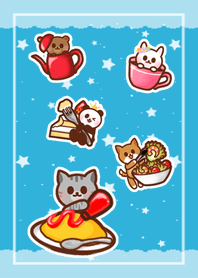 5 Animals! -blue-