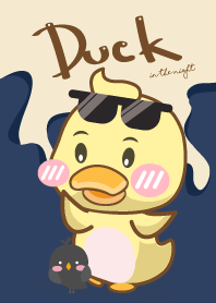 Duck at night.