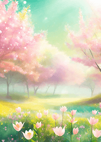 Beautiful real scenery(Spring-658)