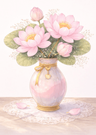 ดอกบัว สีชมพูละมุน 3_51