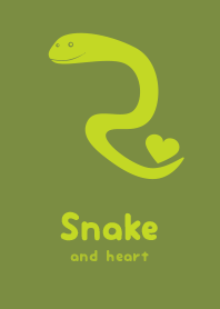 Snake & heart kusairo