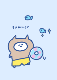 くまかもねこぽち 4 海で遊ぶ