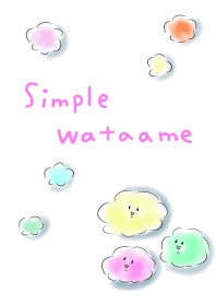 シンプル わたあめ