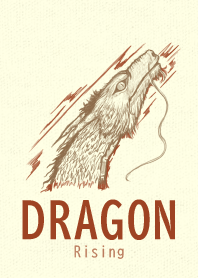 DRAGON rising Brick red