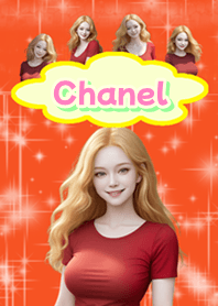 Chanel beautiful girl red05