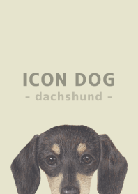 ICON DOG - dachshund - PASTEL YE/05
