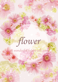 Gerbera wrapped in gentle happiness7.