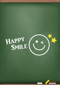 Happy Smile Black Board.