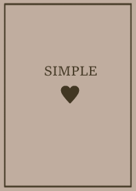 SIMPLE HEART =mochabrown=