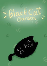 แมวดำในสวน