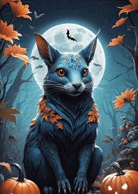 Halloween small animals 7F8B68
