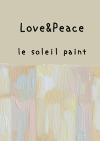 Oil painting art [le soleil paint 523]