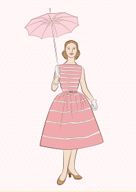 1950's Girl (Pink)