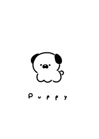 ปั๊ก | white black.