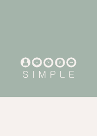 SIMPLE(beige green)V.106b