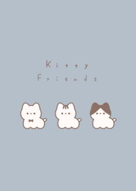 Kitty Friends /blue beige BR