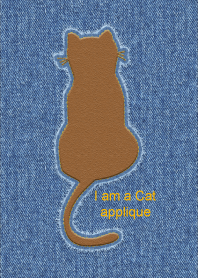 I am a Cat Applique 63