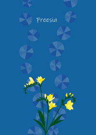 August's birth flower,Freesia