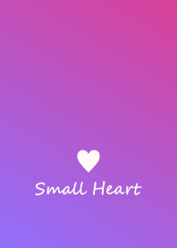 Small Heart *Purple Gradation 12*