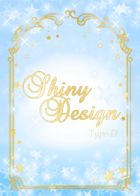 Shiny Design Type-D 水色＆スター★