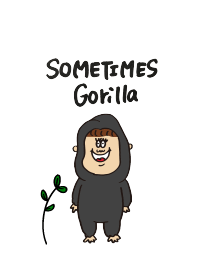 sometimes gorilla(with girl)