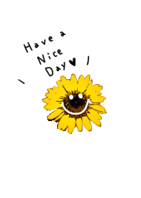 Have a nice day. Smile Sunflower#fresh