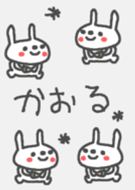 Kaoru cute rabbit theme!