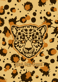 Splash Paint Leopard
