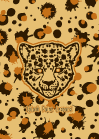 スプラッシュ・ペイント・ヒョウ