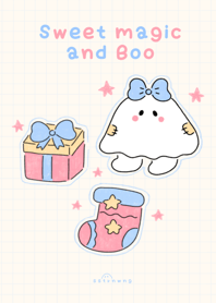 Sweet magic and Boo :)
